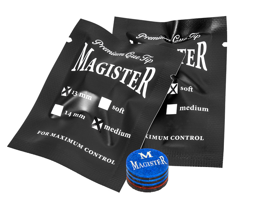 Magister 13 mm - Medium  9ti vrstvá kulečníková kůže