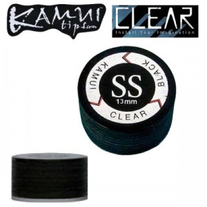 14mm Super Soft Kamui Clear Black vrstvená nalepovací kůže