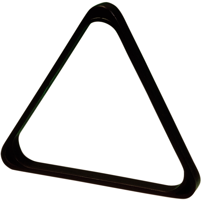 Trojúhelník  POOL  A.B.S. PRO TRIANGLE - černý tvrzený plast 57,2 mm