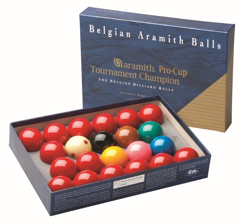 Kulečníkové koule Aramith Snooker Pro-Cup, 52,4 mm