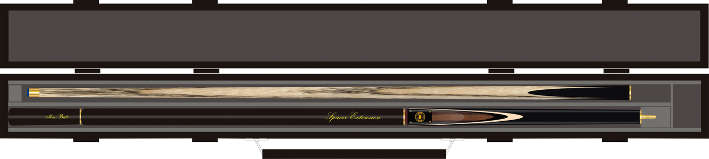 Kulečníkové tágo snooker set Buffalo Premium Pack 3/4 M  v kufříku