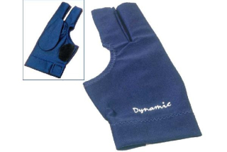 Rukavice Dynamic Deluxe 2, na 3 prsty, otevřená, modrá, suchý zip