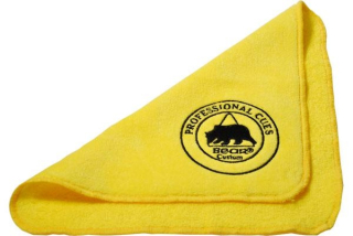 Bear Towel - ručník na kulečník žlutý - 29x29 cm
